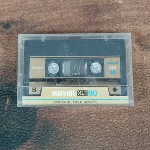 Maxell XLII 90 Type II High Bias Cassette Tape ZZ Top Eliminator Mixtape